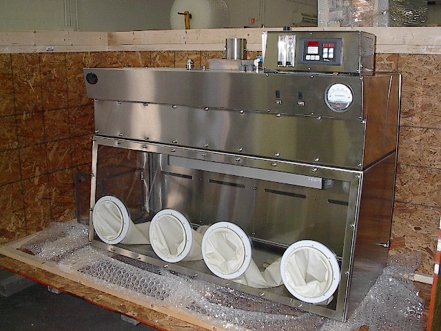 stainless steel glovebox